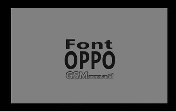 font oppo