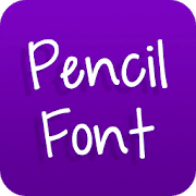 pencil font
