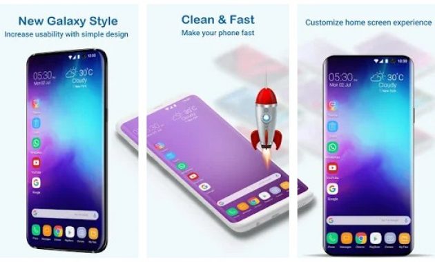 Launcher Galaxy S10 Style