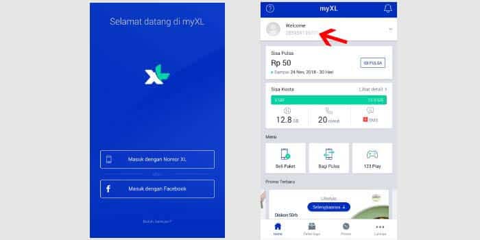 cara transfer pulsa xl