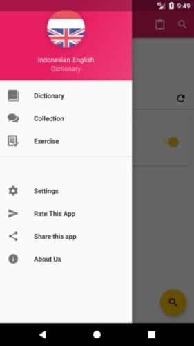 Aplikasi Kamus Bahasa Inggris Offline
