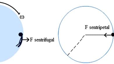 gaya sentripetal dan sentrifugal