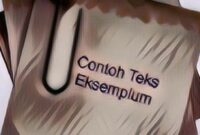 Teks Eksemplum
