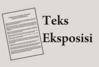 Teks Eksposisi