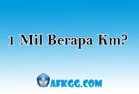 1 Mil Berapa Km