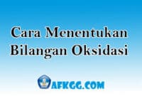 Cara Menentukan Bilangan Oksidasi