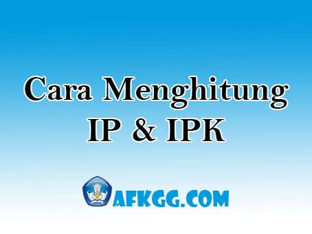 cara menghitung ip & ipk