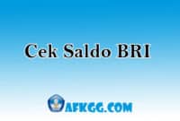 Cara Cek Saldo BRI