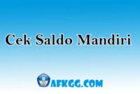 Cara Cek Saldo Mandiri
