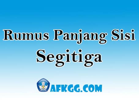 Rumus Panjang Sisi