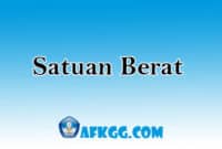 Satuan Berat