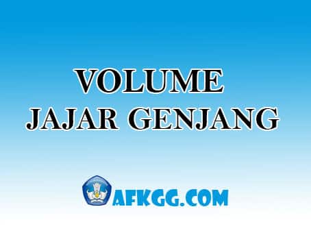 volume jajar genjang