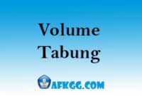 volume tabung