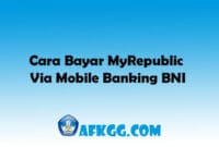 Cara Bayar MyRepublic Via Mobile Banking BNI