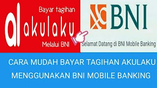 Cara Bayar Tagihan Akulaku ATM BNI