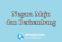 Negara Maju dan Berkembang