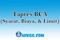 Tapres BCA
