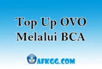 Top Up OVO Melalui BCA