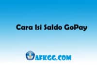 Cara Isi Saldo GoPay