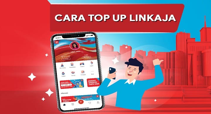 Cara top up LinkAja