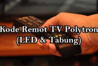 Kode Remot TV Polytron