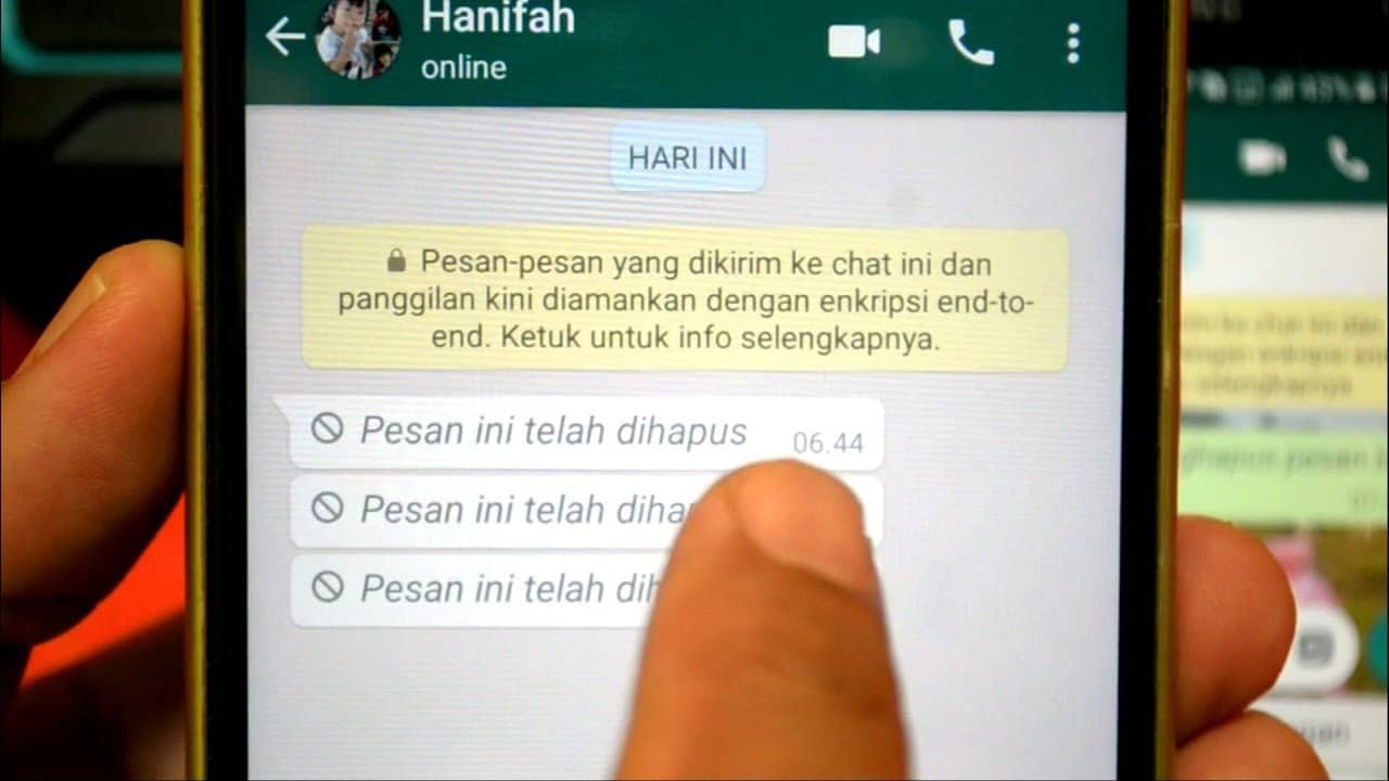 Cara Membaca Pesan yang Dihapus di WhatsApp