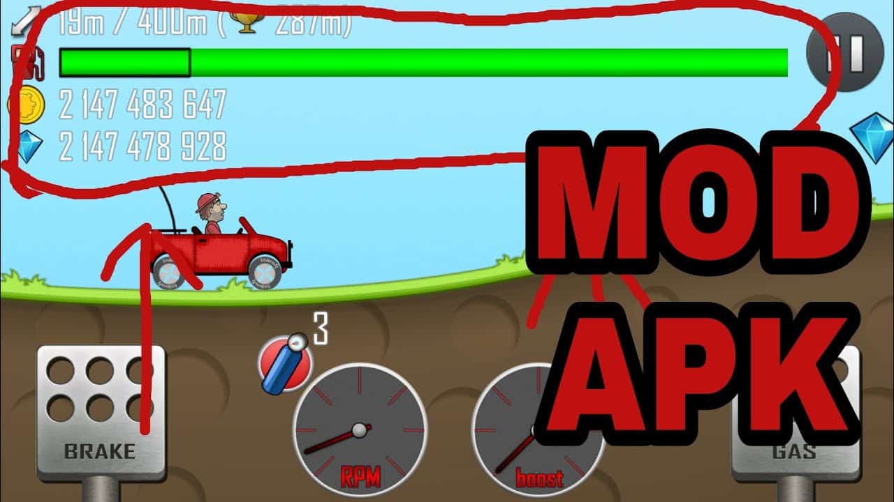 Hill Climb Racing MOD APK