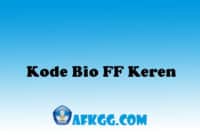 Kode Bio FF Keren